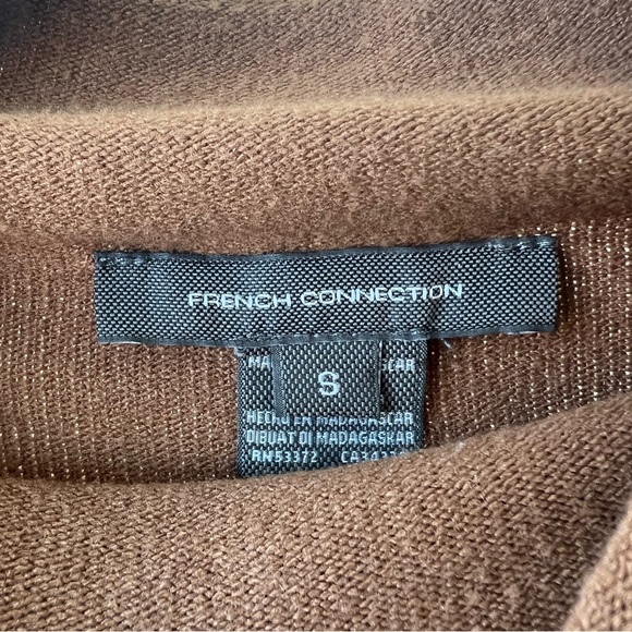 Light brown French Connection mock neck sweater - Picture 2 of 3